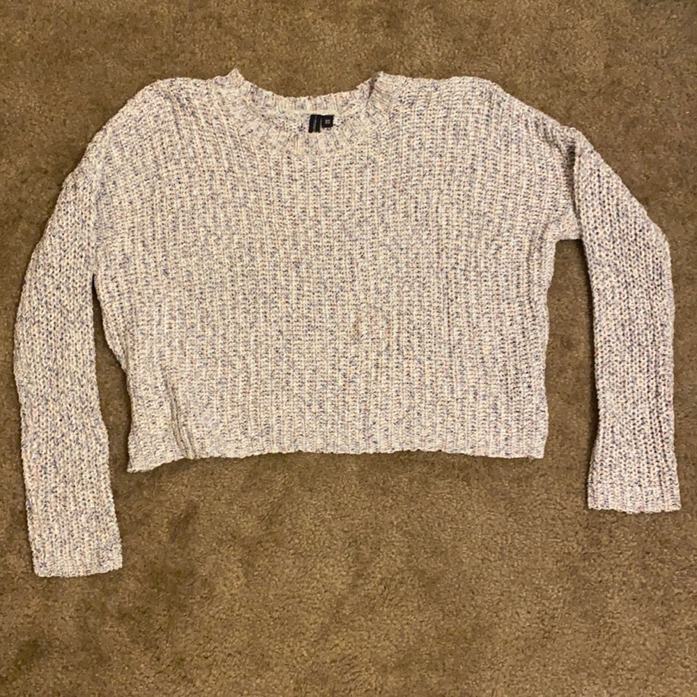 Cropped sweater